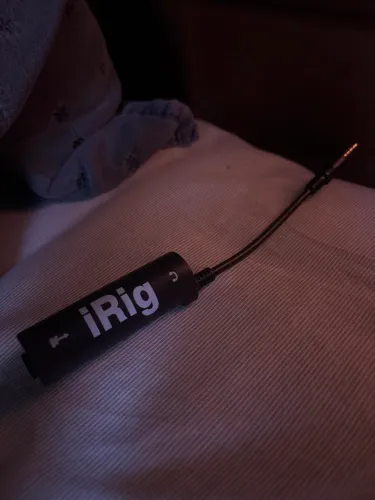Interface de áudio para celular irig