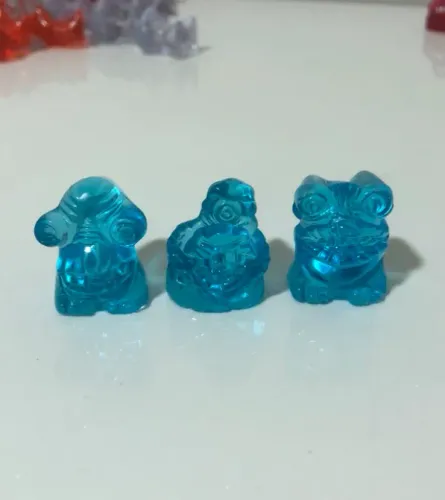 Gelo-cósmicos Do Mal Azul Claro
