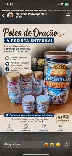 Potinho de oração