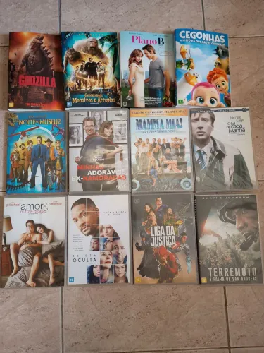 Lote de dvds