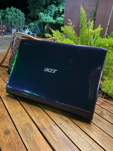notebook Acer Aspire 5738 SSD + bolsa de couro
