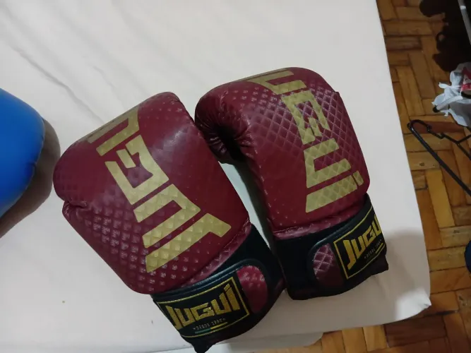 Luva boxe jugui oficial 14oz novíssima.