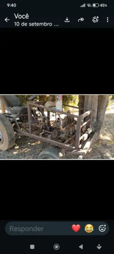 Trator caseiro 