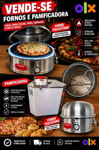 Kit pizzaria forno e masseira 7kg.