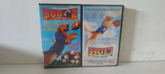 VHS COLEÇÃO DUD O CÃO AMIGO 1 e 2