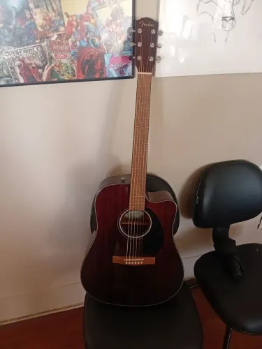 Violão fender mogno maciço 