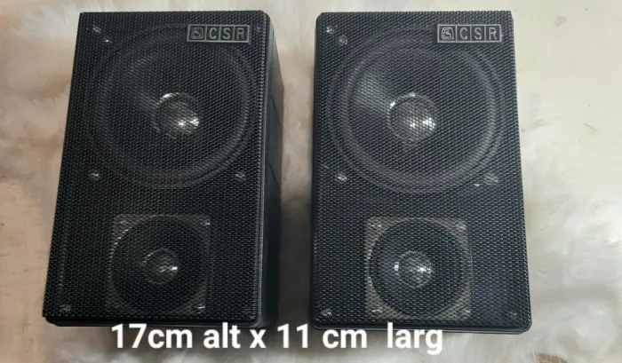 Par de caixas acústicas para sonorização de ambientes CSR 75m