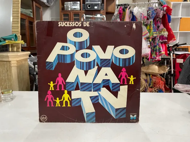 Disco de Vinil Sucessos de O Povo na TV