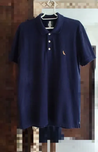 Camisa Polo Reserva Azul Marinho Original - Tamanho P