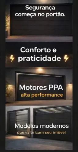 Fábrica e instala Portões 