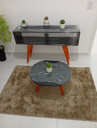 Rack para tv + mesinha de centro