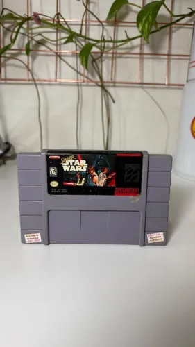 Fita cartucho Super Nintendo (SNES) Super Star Wars Original