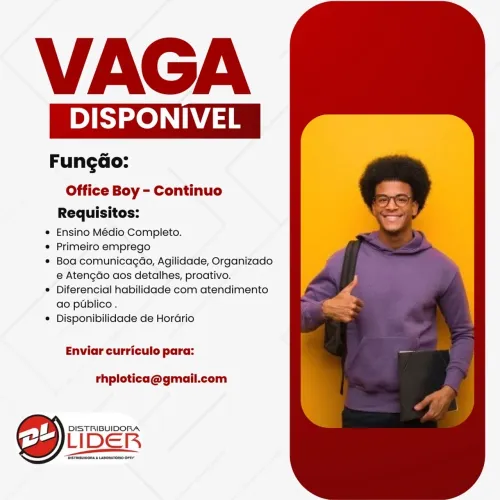 Vagas Disponíveis!