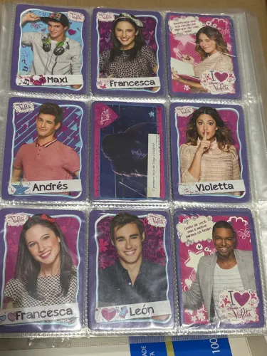 Cards da série Violetta