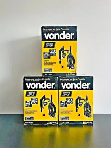 Lavadora de Alta Pressão Vonder 1200W Nova
