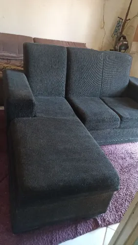 Sofá 3 lugares em L.