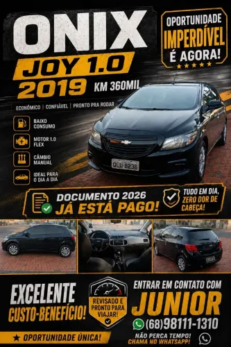 Chevrolet Onix JOY Hatch 1.0 8V Flex Mec. 4P 2019