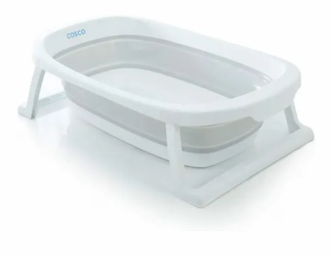 Banheira Retrátil Whippy Cosco Kids Cinza