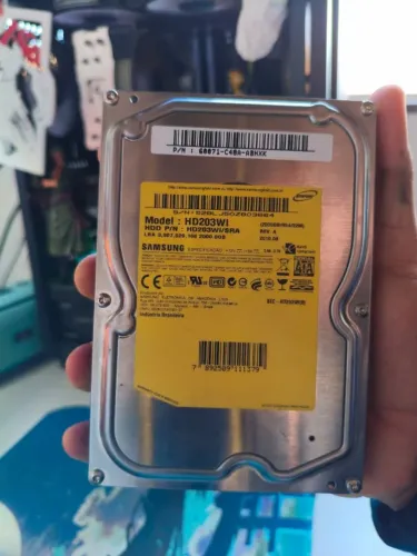 TROCO ou VENDO HD INTERNO SAMSUNG 2TB - MODELO HD203WI