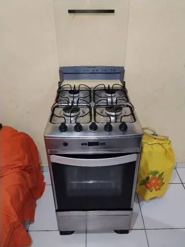 Fogão Brastemp inoxidável 4 bocas