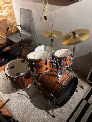 Bateria acústica Michael Trinity Dm320 Matte Sapel