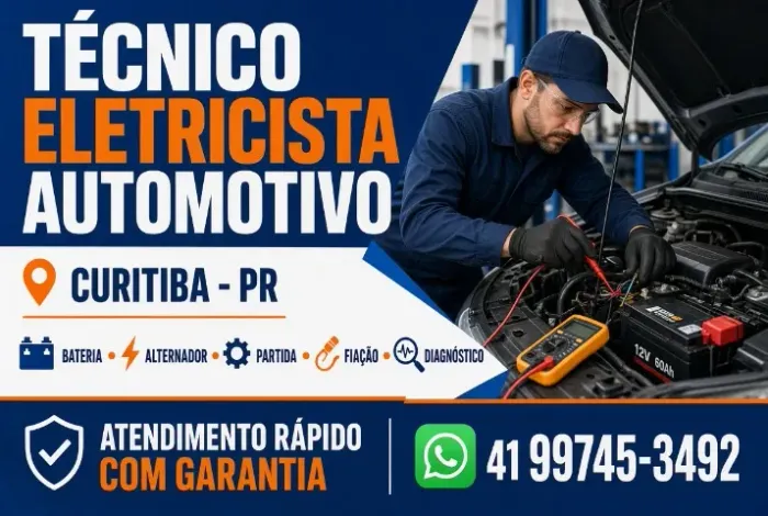Serviço de elétrica automotiva em domicílio