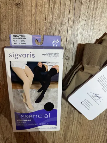 meia de compressão Sigvaris Essencial / Select Comfort Premium