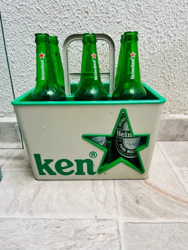 Engradado edição limitada Heineken 