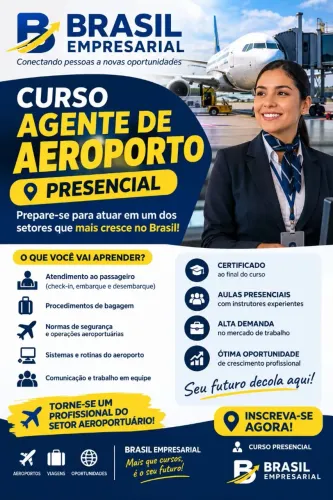 Curso agente de aeroporto