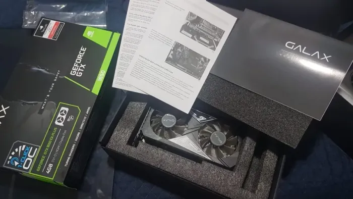 Placa de vídeo GTX 1650 4gb