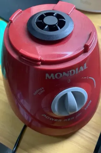 Liquidificador Mondial Power Red Filter 500W - Funcionando