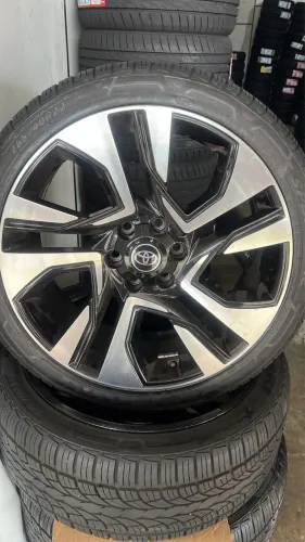 Rodas 22 Hillux e Sw4 Diamond+ Pneu Xbri zero