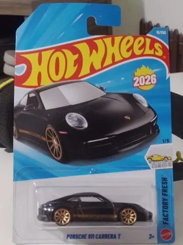 Hot Wheels Porsche 911 Carrera T 2026 Lacrado Novo