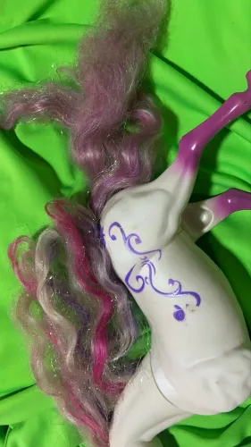 cavalo da linha Barbie Magic of Pegasus / Barbie Fairytop