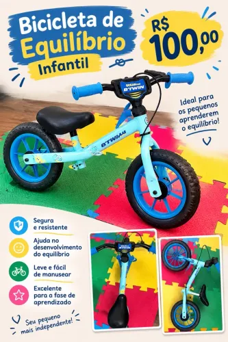 Bicicleta equilíbrio