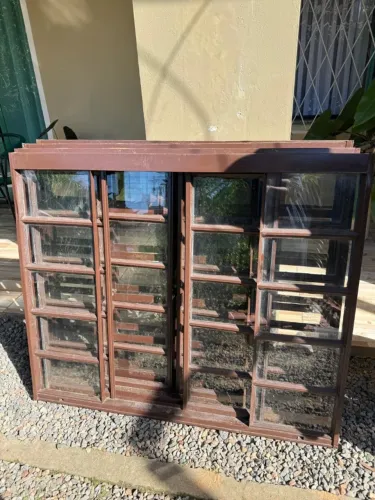 JANELAS DE FERRO ANTIGA 1,20 X 1,00