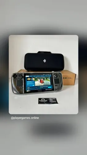 Steam Deck 256GB + 512GB Completo!! (Aceito Cartão)