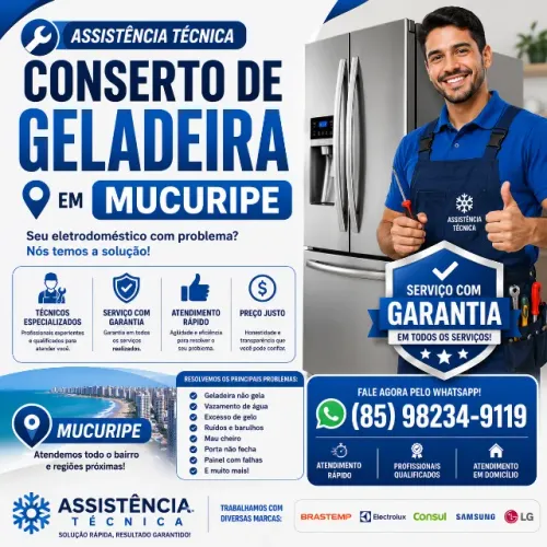 Conserto de Geladeira em Mucuripe