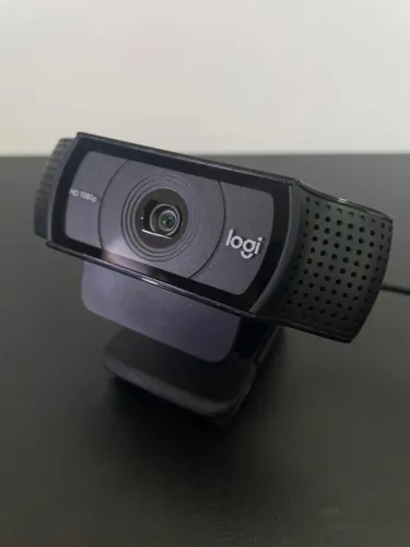 Câmera Webcam Logitech C920e Full Hd 30fps Cor Preto