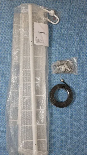 ?Kit Antena Rural Intelbras 17dBi + Cabo Grosso 10mm (Novo Lacrado)
