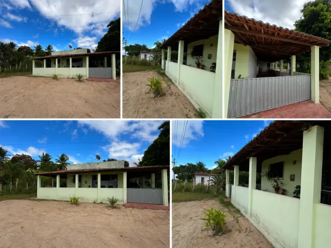 Casa com amplo terreno à venda em Lagoa Salgada/RN - Ideal para moradia ou síti