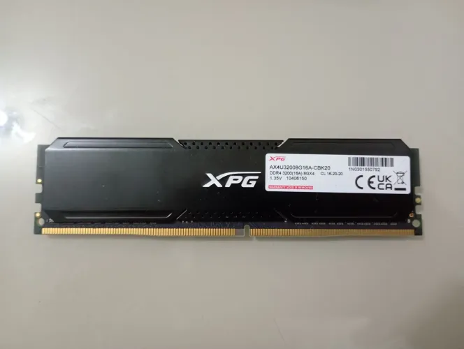 Memória ddr4 8gb 3200 XPG