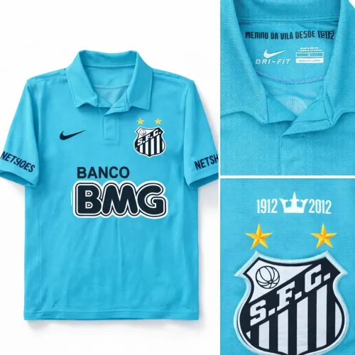 Camisa Retrô santos 2012 Neymar 