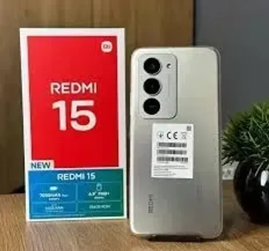 REDMI 15 256 / 8 4G,,,cinza