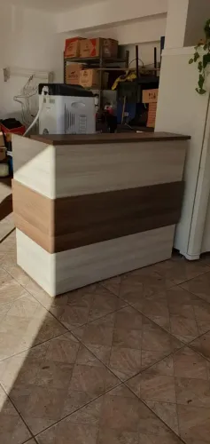 Balcão para recepção