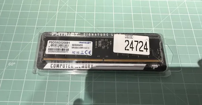 Memória Ram Patriot Signature Line 8gb 5200mhz Ddr5
