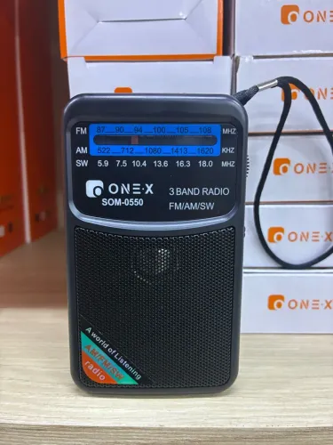Rádio Portátil FM AM SW Ondas Curtas 3 Bandas com Antena - Produto Novo