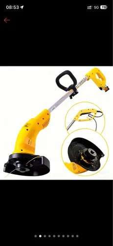 Roçadeira-Aparador de Grama Elétrico 1.600W - Seminovo