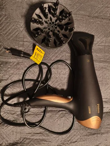 Secador de Cabelos Philco PH3700 Gold Tourmaline 127V<br>