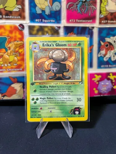 Erika's Gloom (45/132) EDITION ONE - Carta Pokémon Vintage